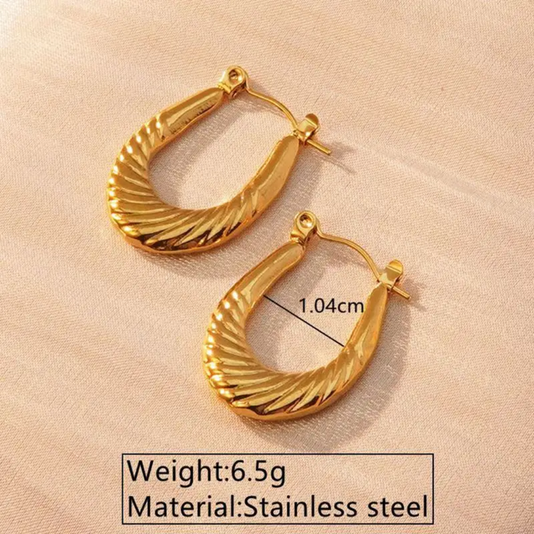 Elongated Spiral Hoops
