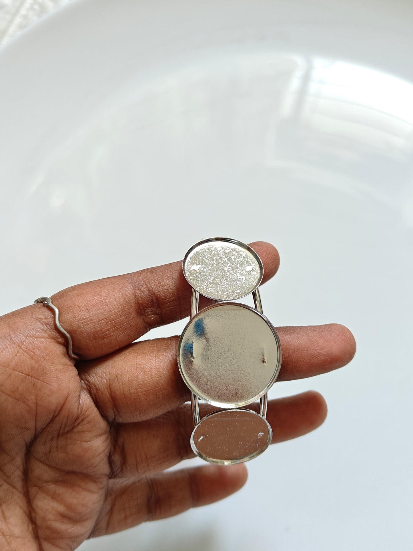 Silver Tri-Base Bracelet - 1 Piece