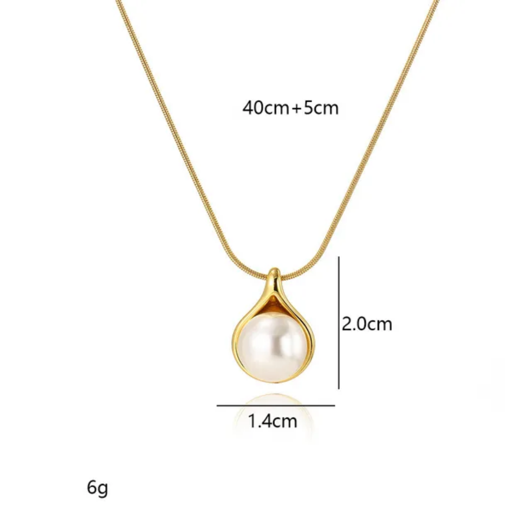 Pearl Dome Necklace