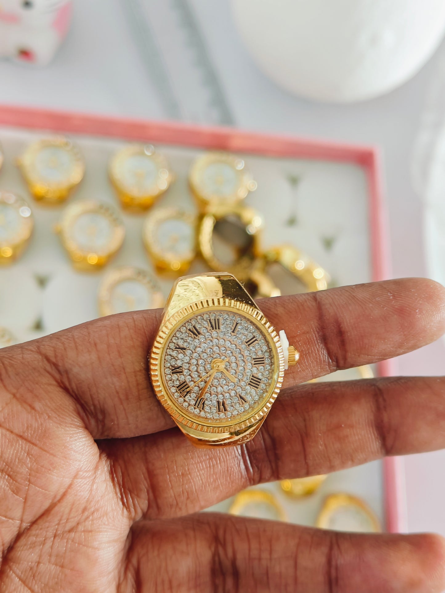 Finger Ring Rhinny Watch