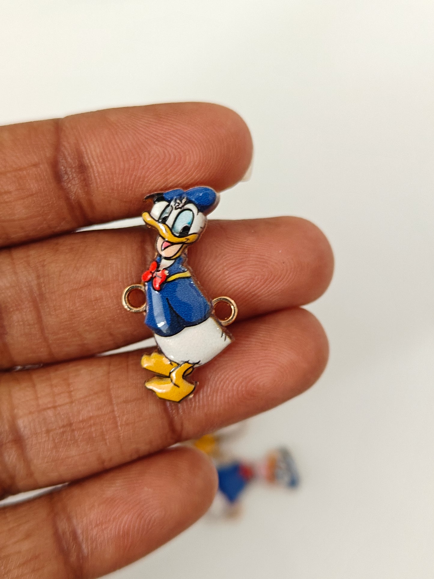 Donald Duck Connector Charm - 1 Piece