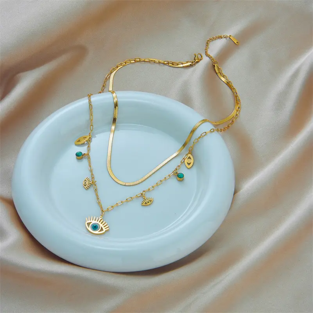 Evil Eye Layer Chain