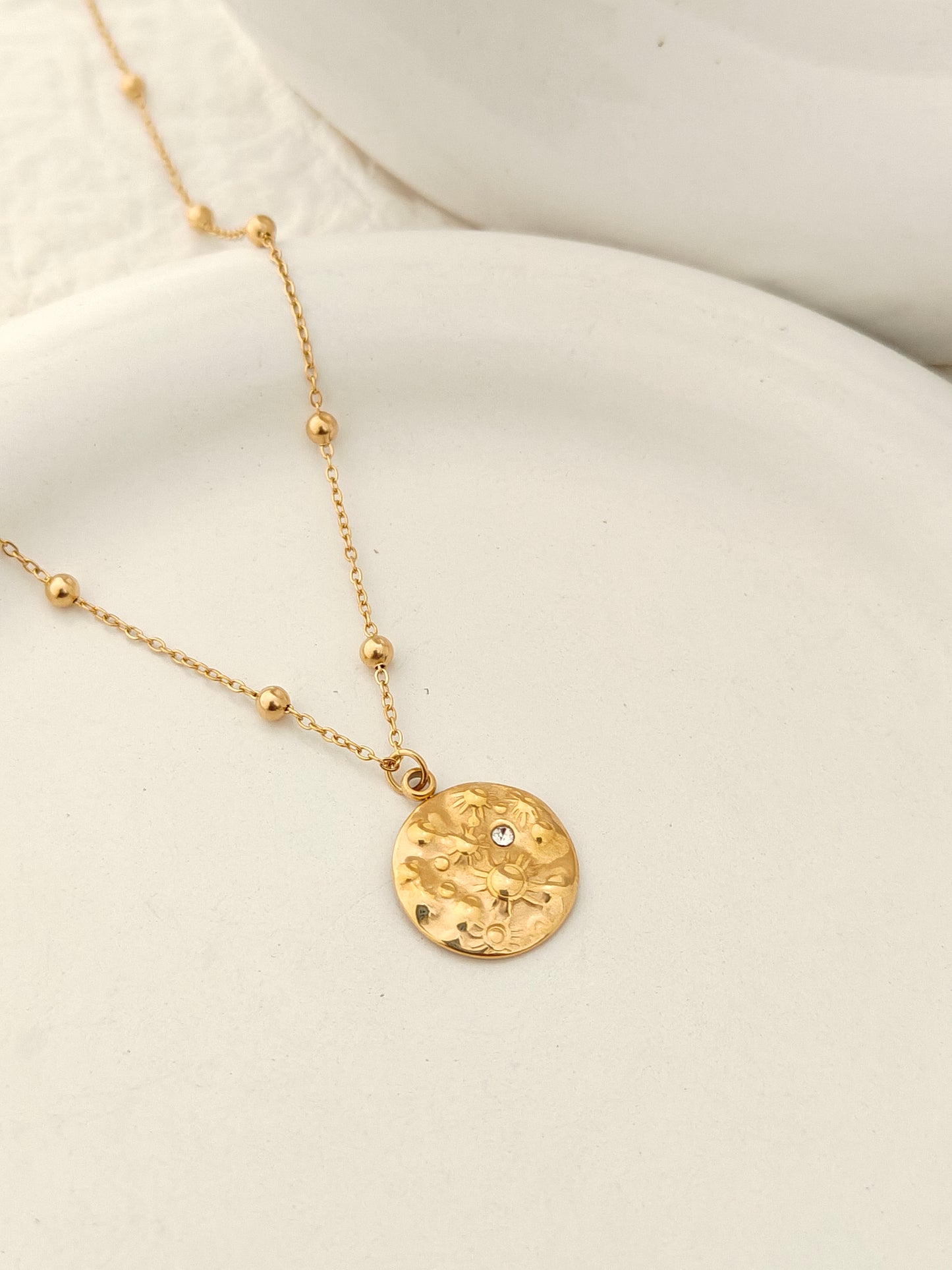 Solara Medallion Necklace