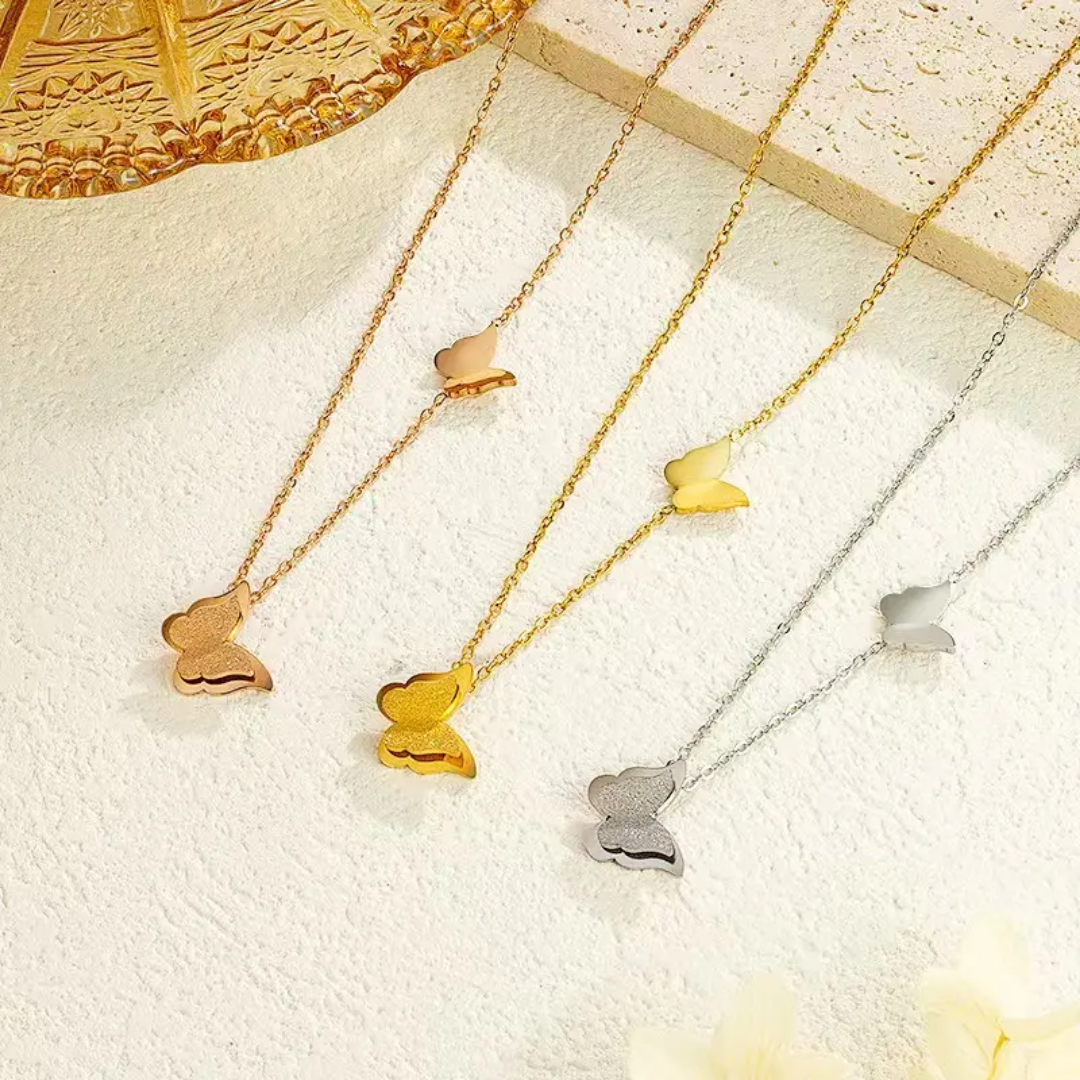 Butterfly Gold Plated Chain