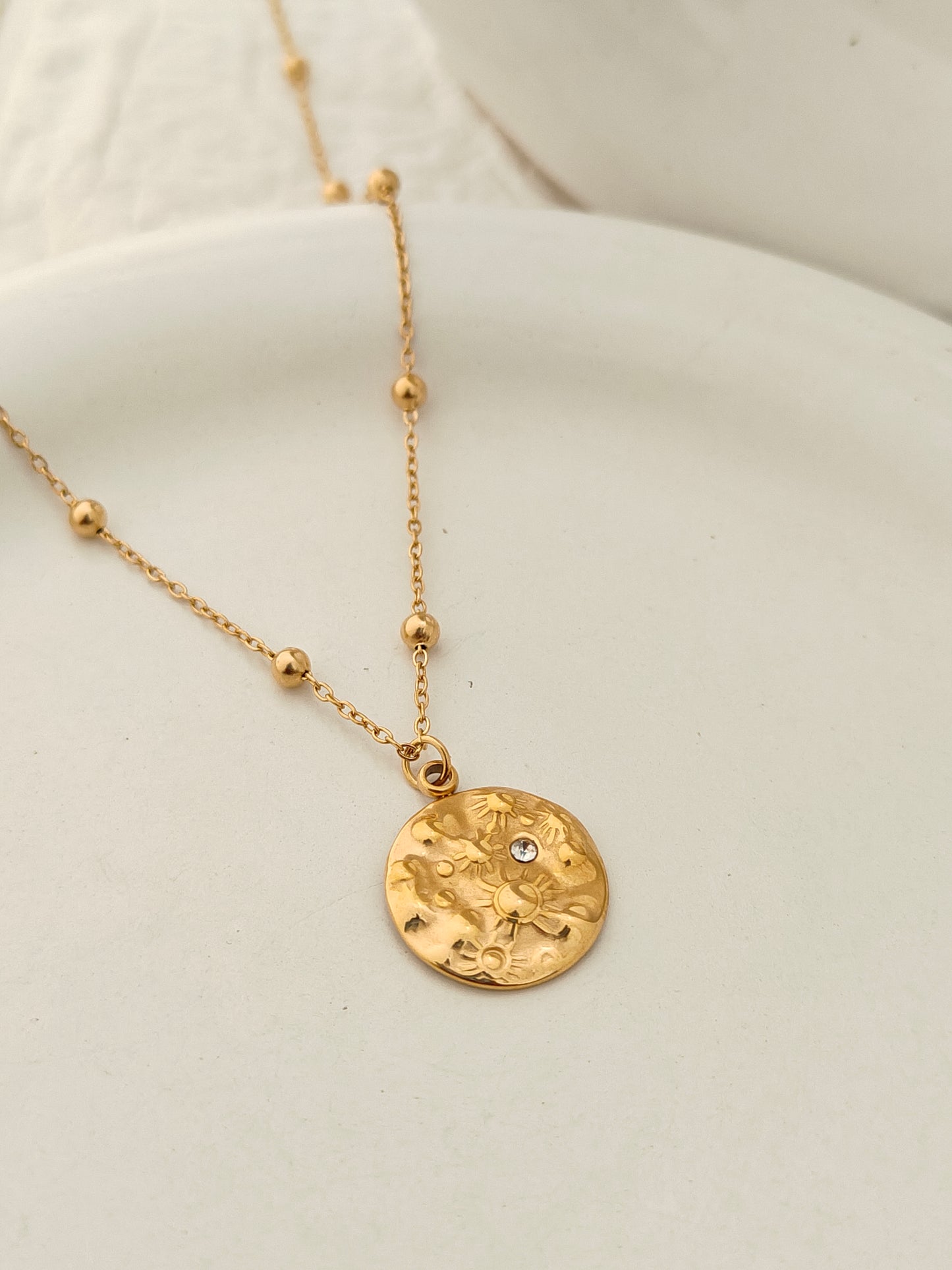 Solara Medallion Necklace