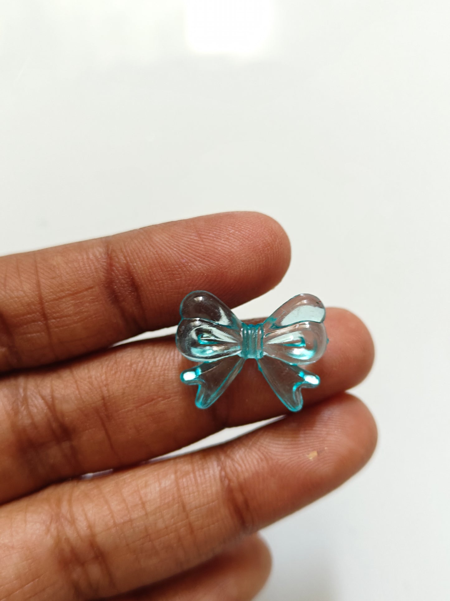 Acrylic Mini Bow Bead 20g