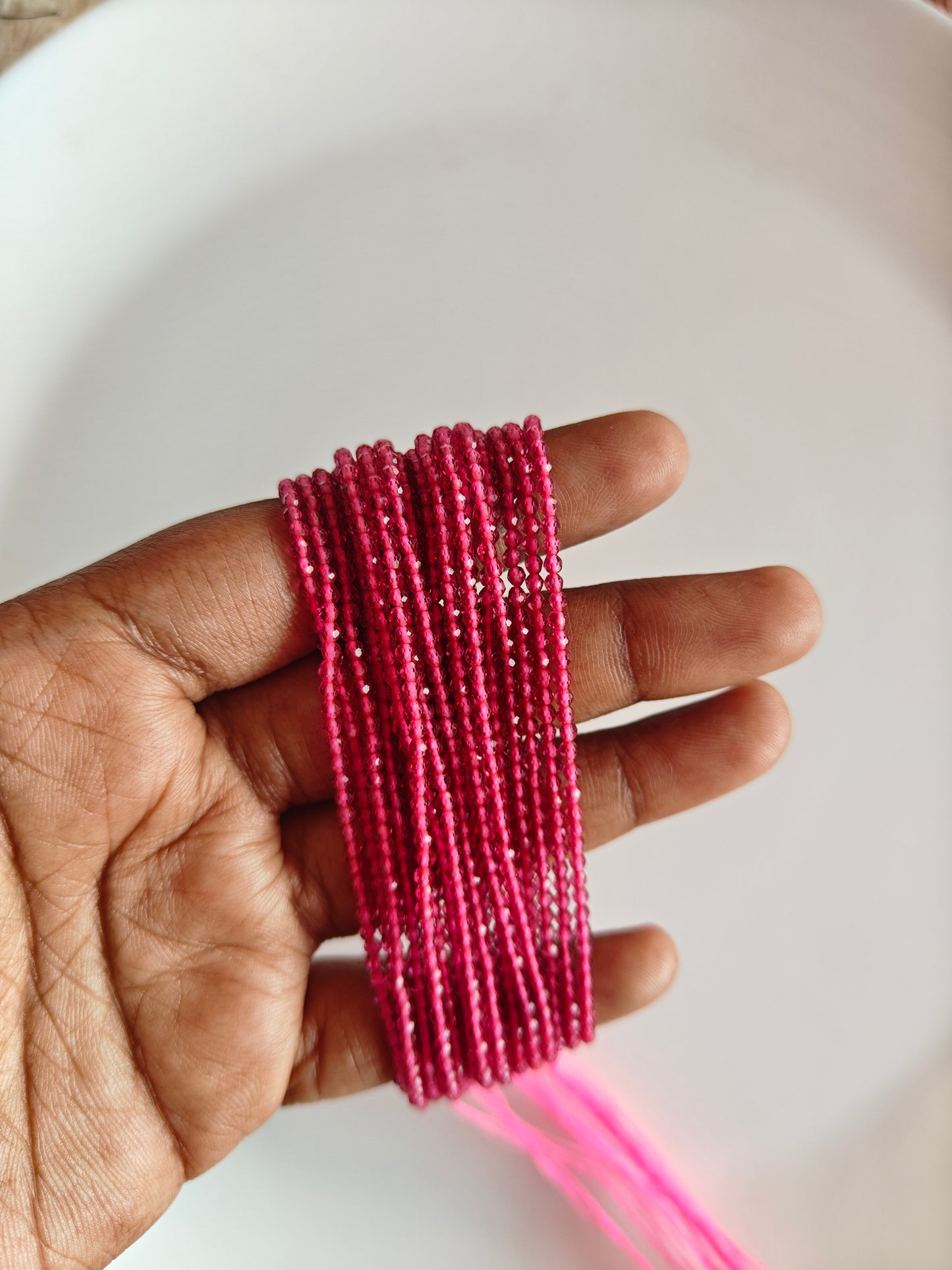 Fuchsia 2mm Hydro Beads