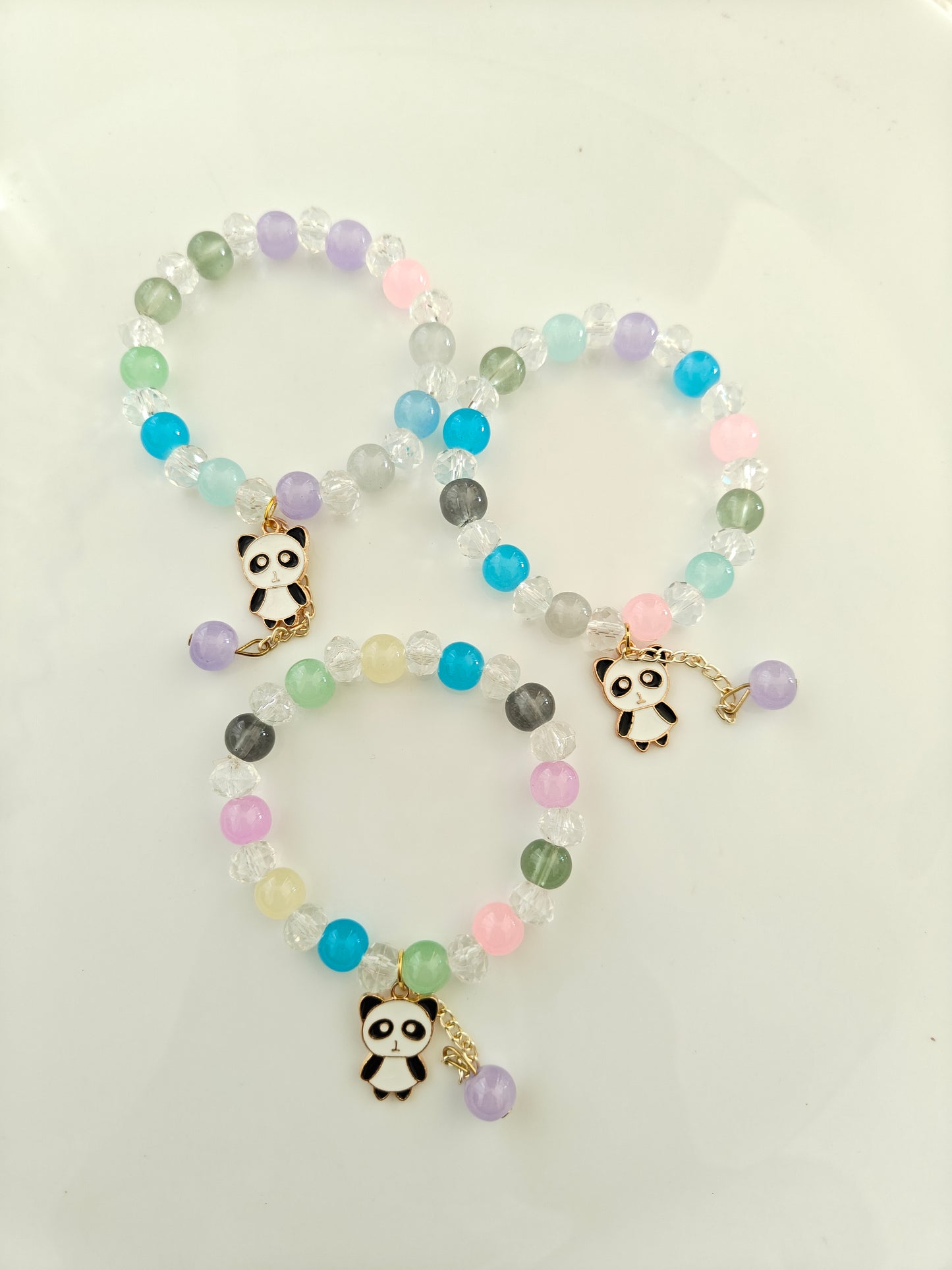 Multicolor Panda Bracelet