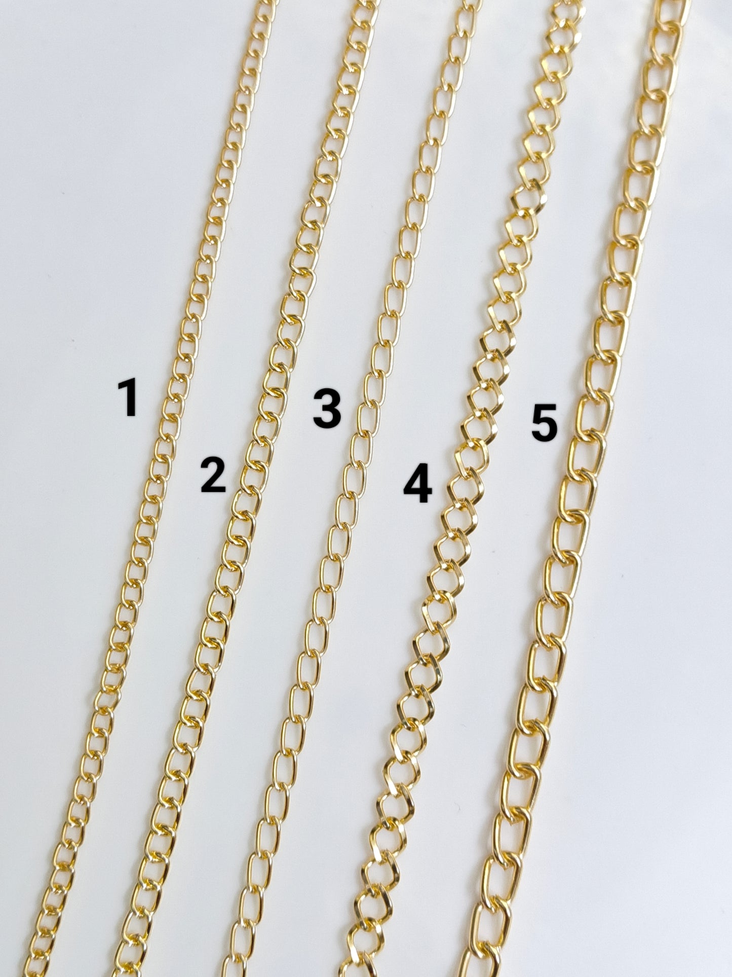 Gold Chain Without Connectors - 25g