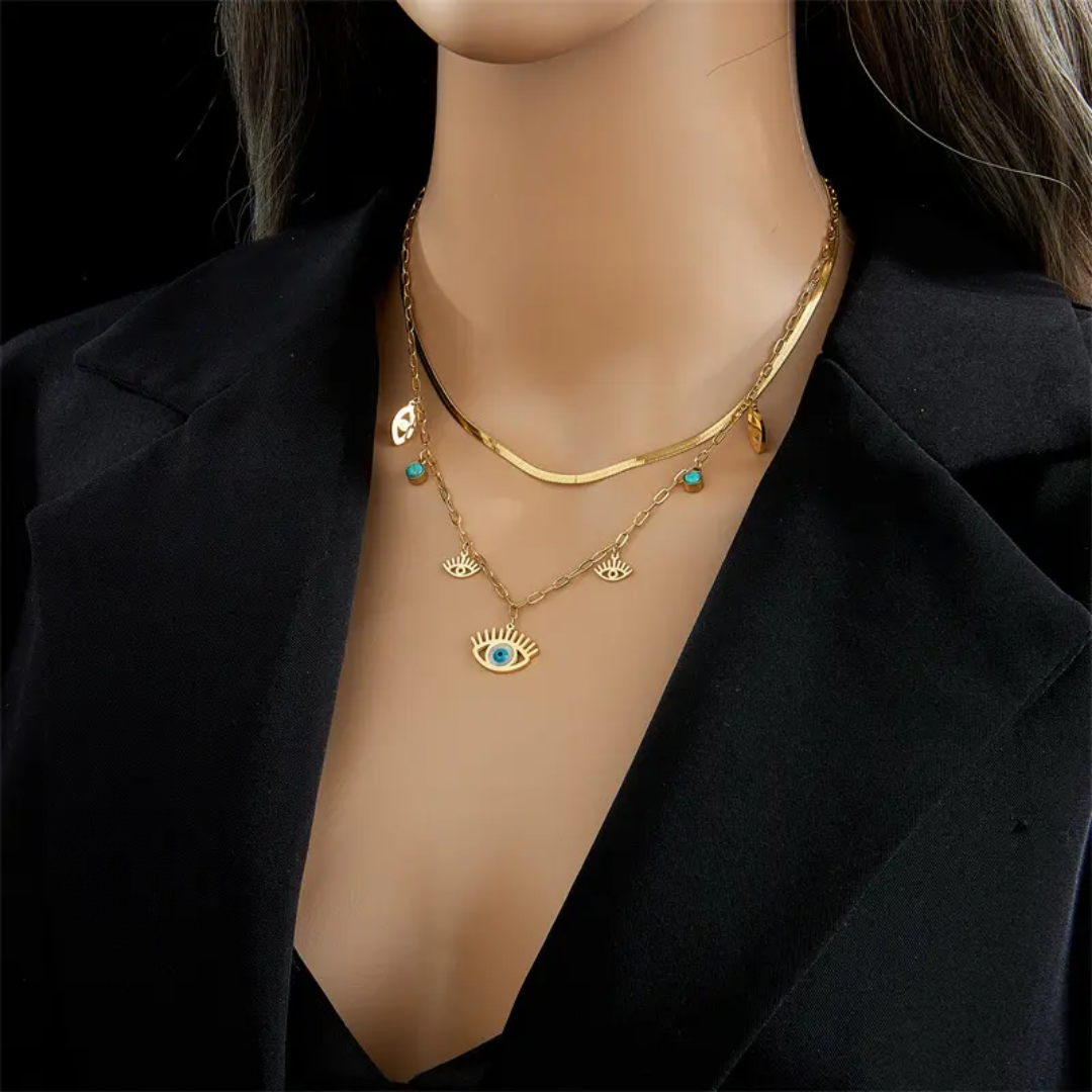 Evil Eye Layer Chain