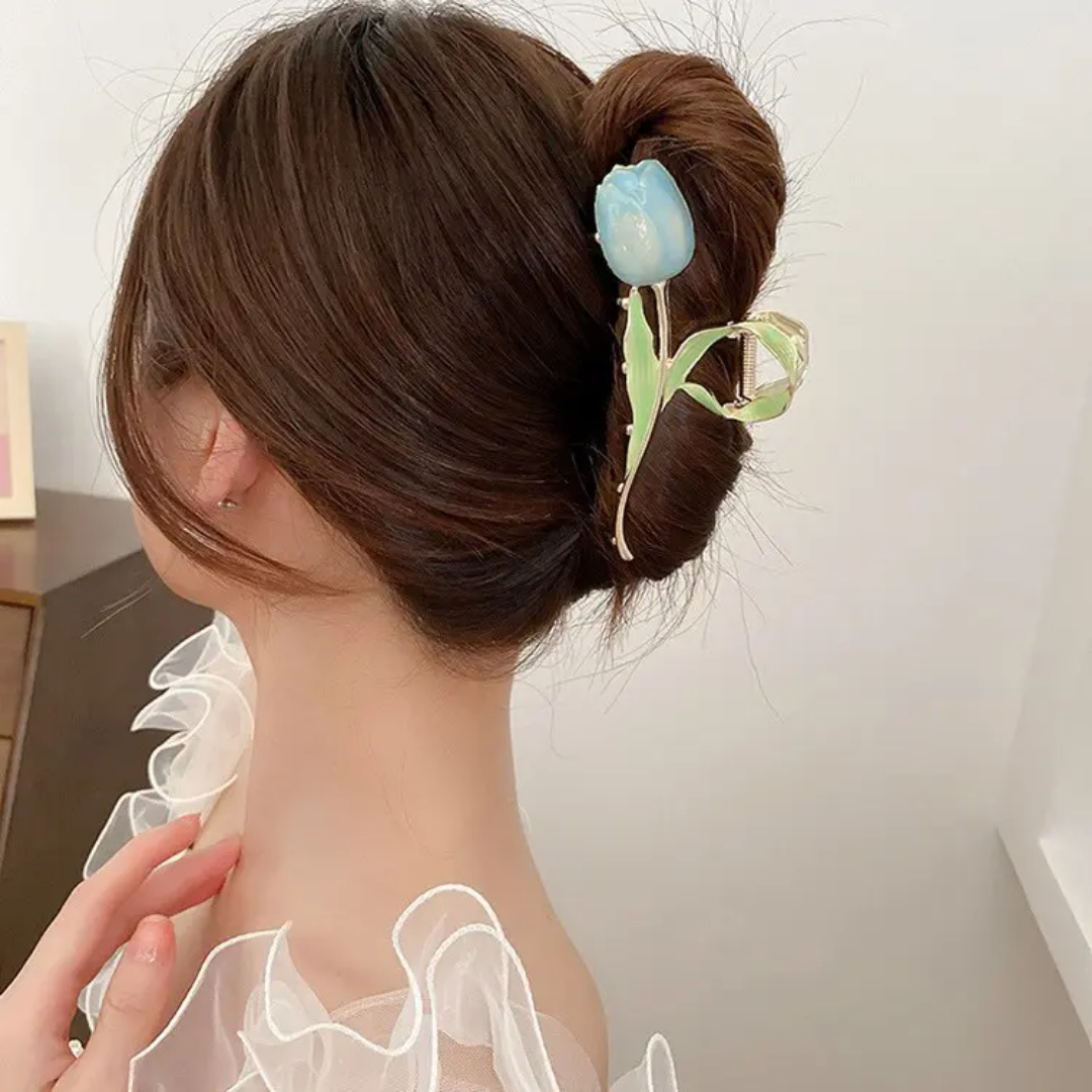 Korean Style Tulip Claw Clip