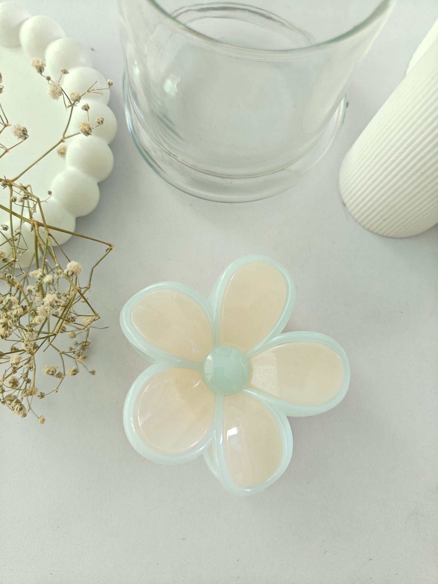 Pastel Flower Claws - Big Size