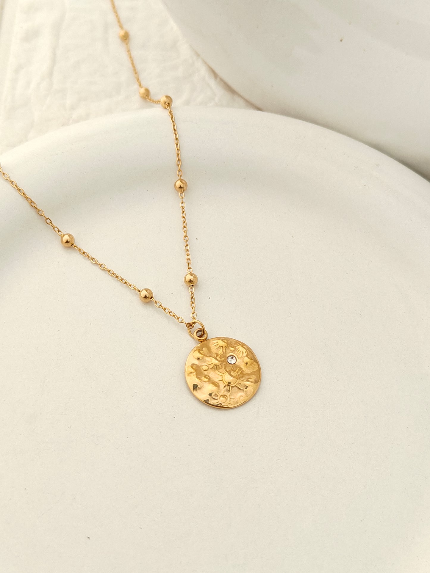 Solara Medallion Necklace
