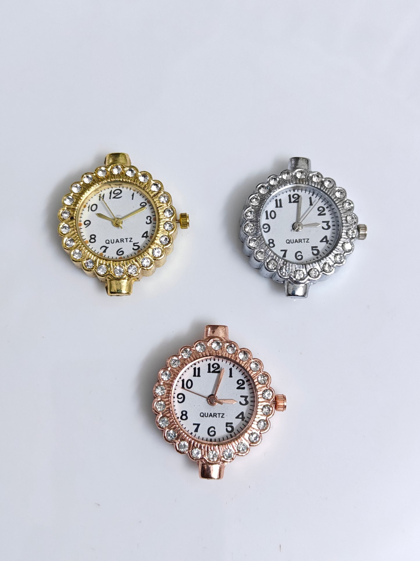 Round Stoned Dial - 1 Piece