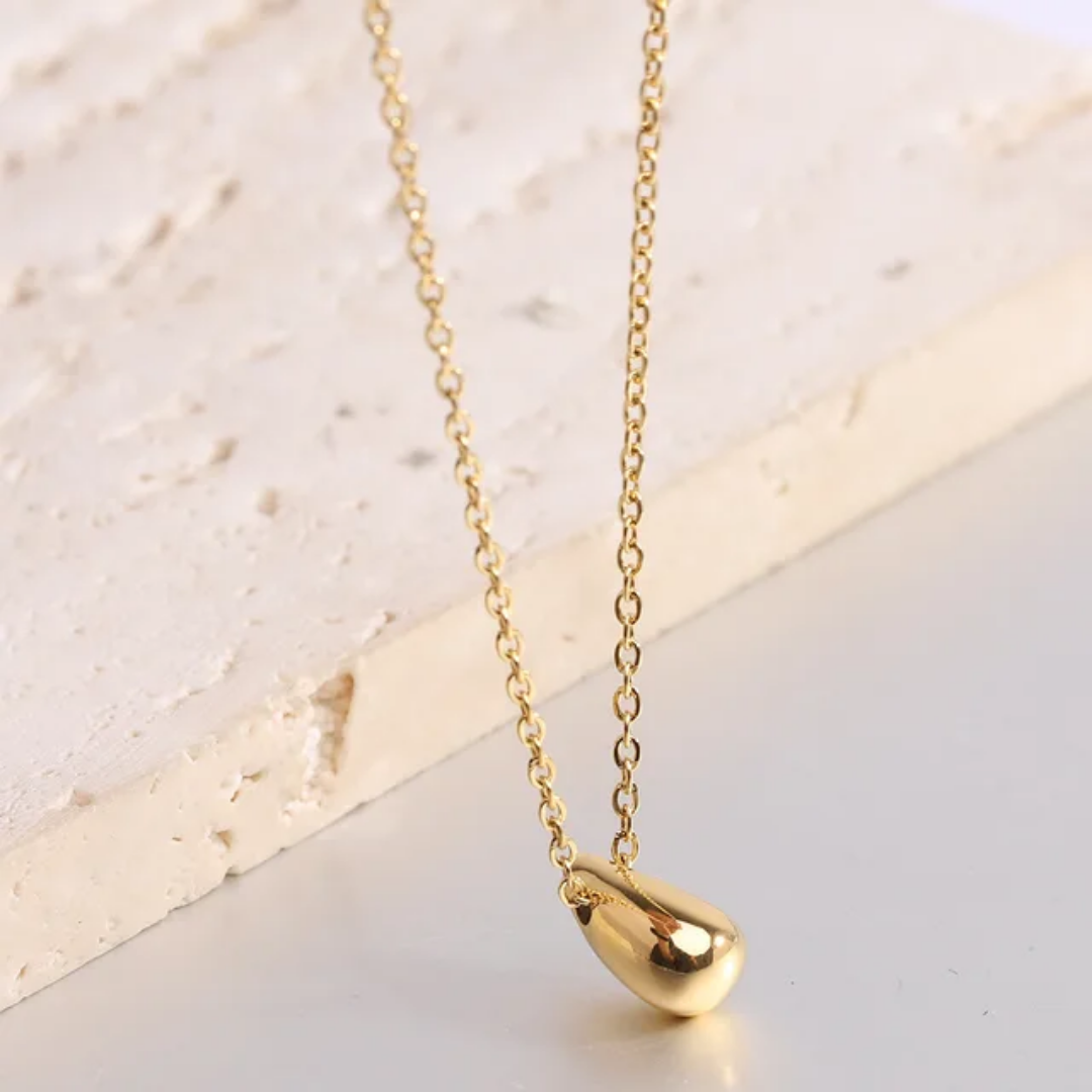 Minimalist Drop Pendant Chain