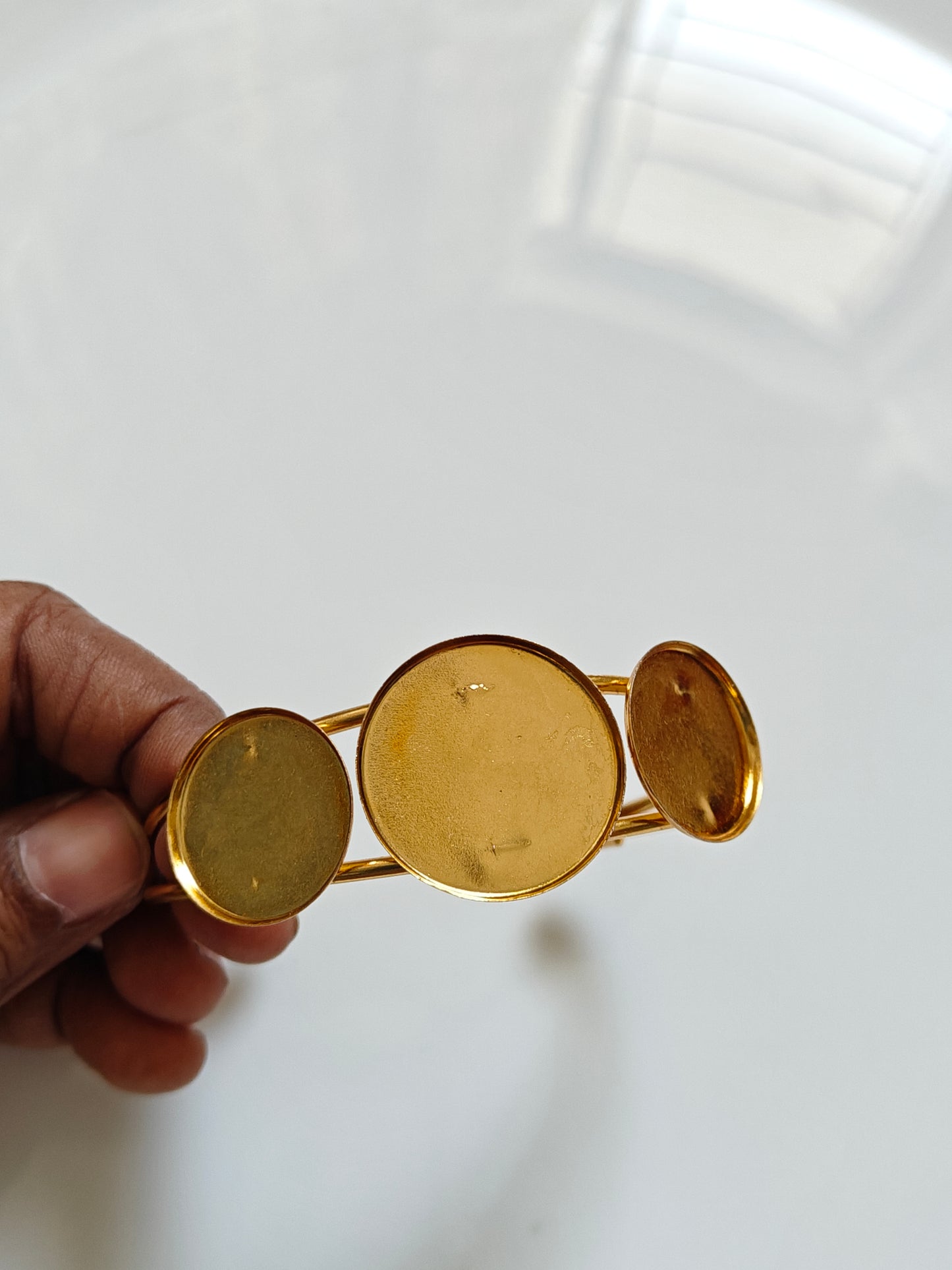 Gold Tri-Base Bracelet - 1 Piece
