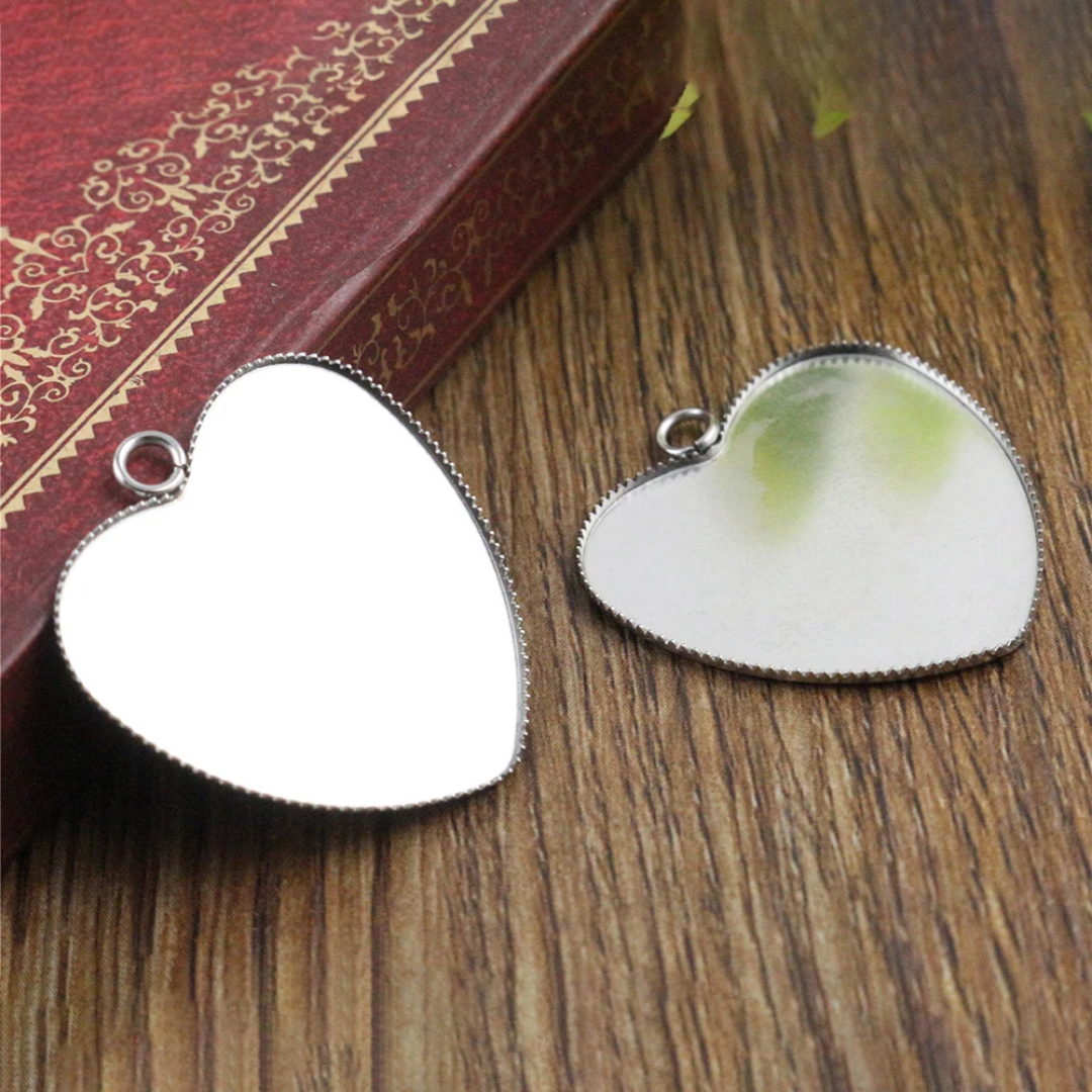 Stainless Steel Heart Base - 1 Piece