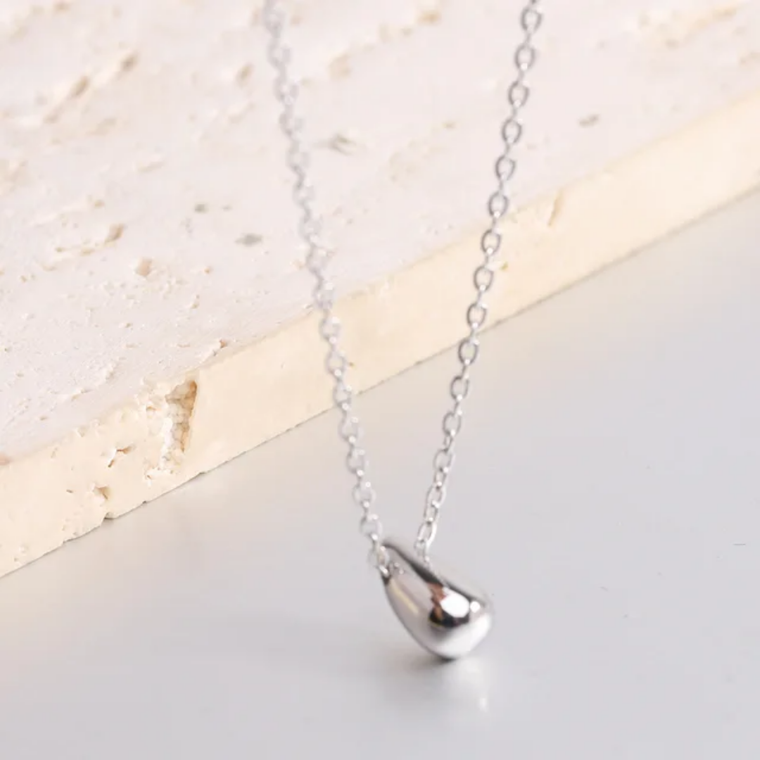 Minimalist Drop Pendant Chain