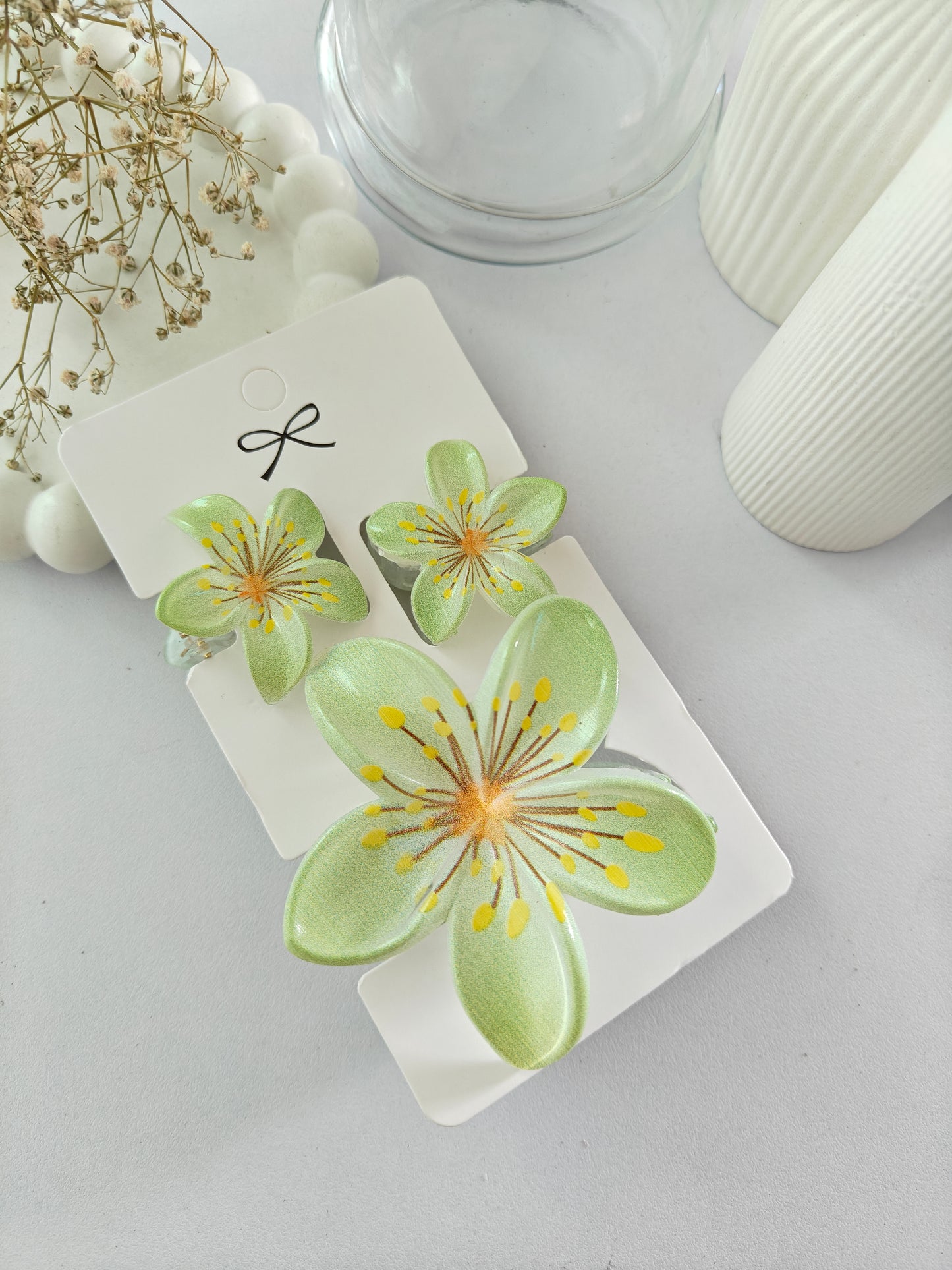 Floral Tri-Claw Combo