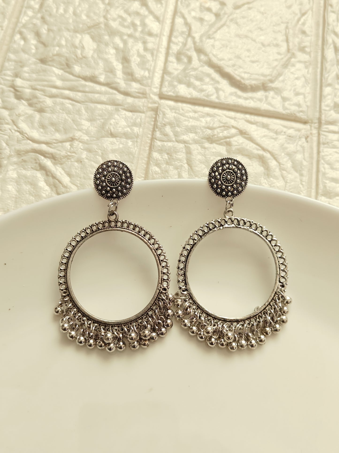 BH Round Jhumka Base - 1 Pair