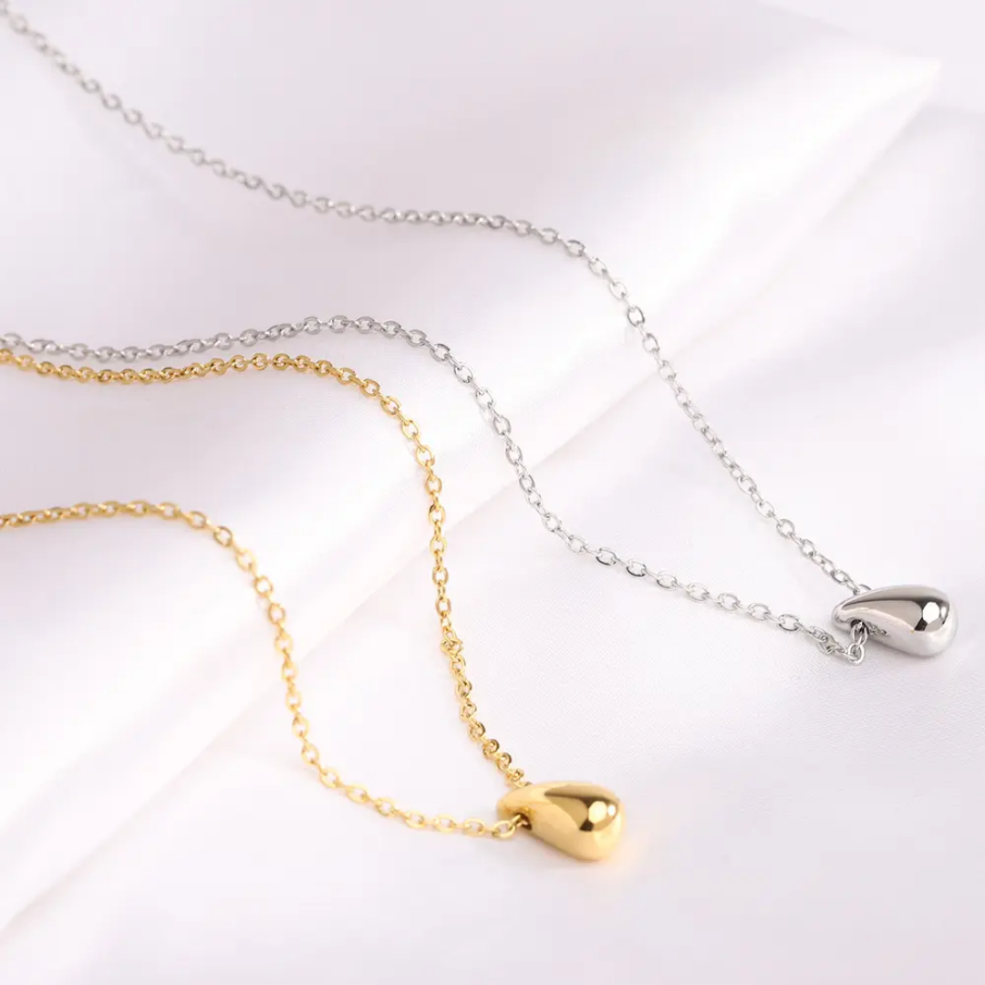 Minimalist Drop Pendant Chain