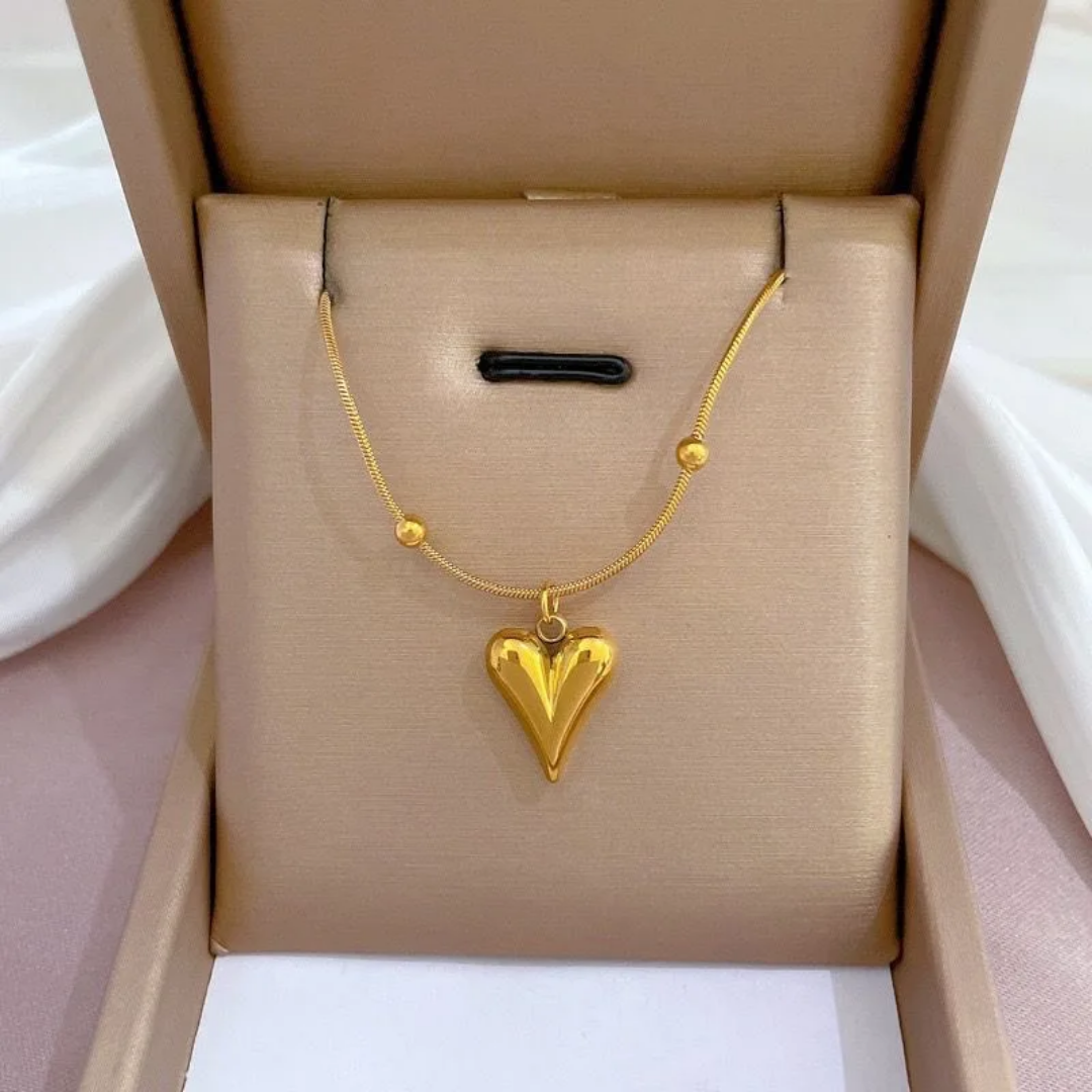 Heart Ball Chain