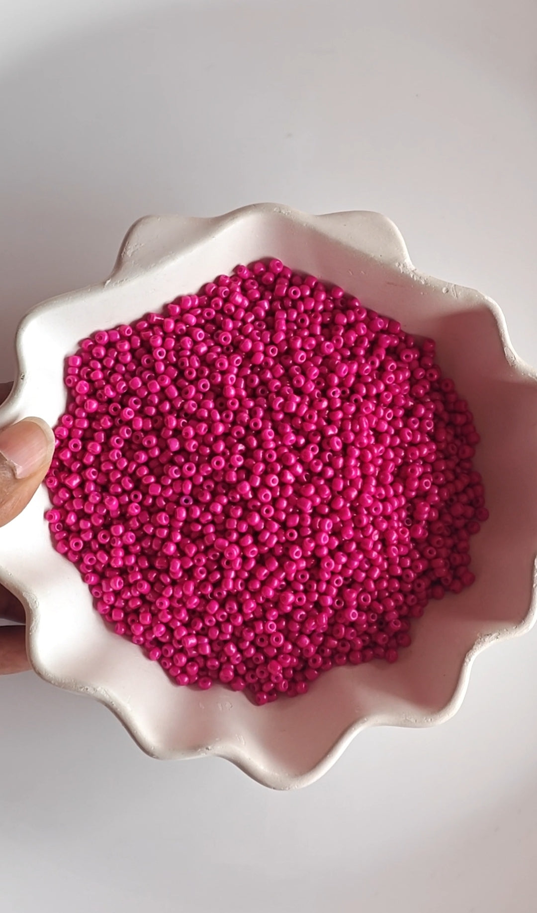 Seed Beads Magenta - 20g