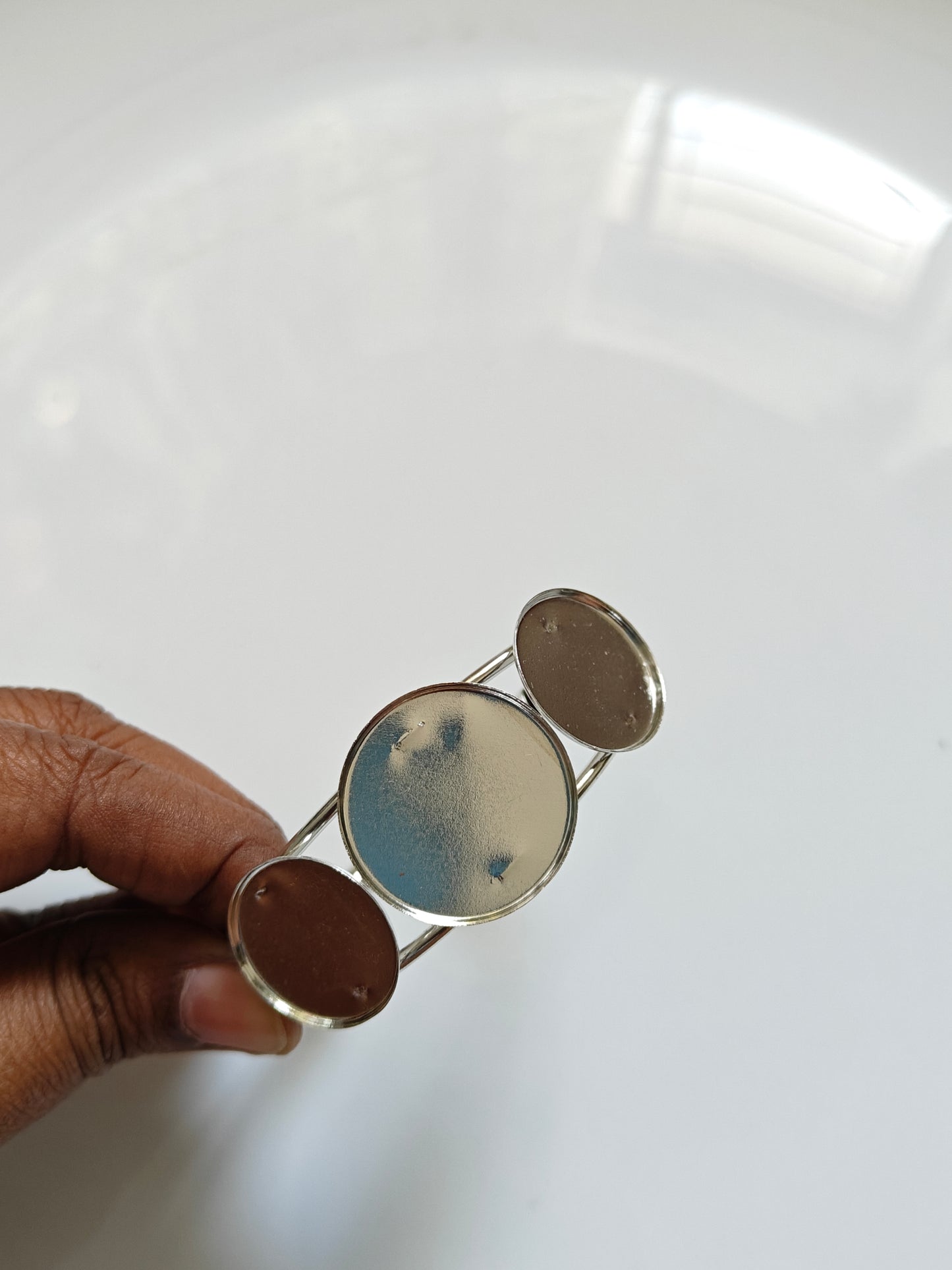 Silver Tri-Base Bracelet - 1 Piece
