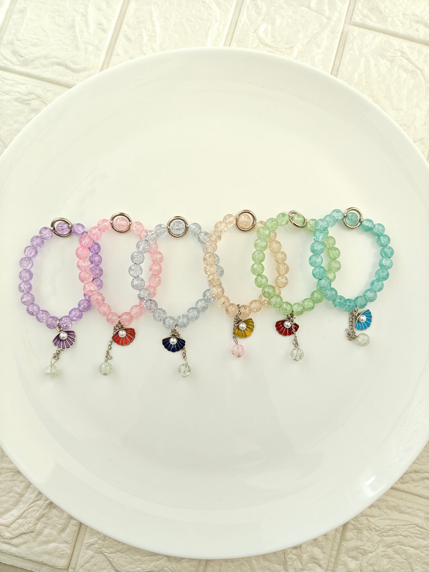 Beaded Shell Bracelet