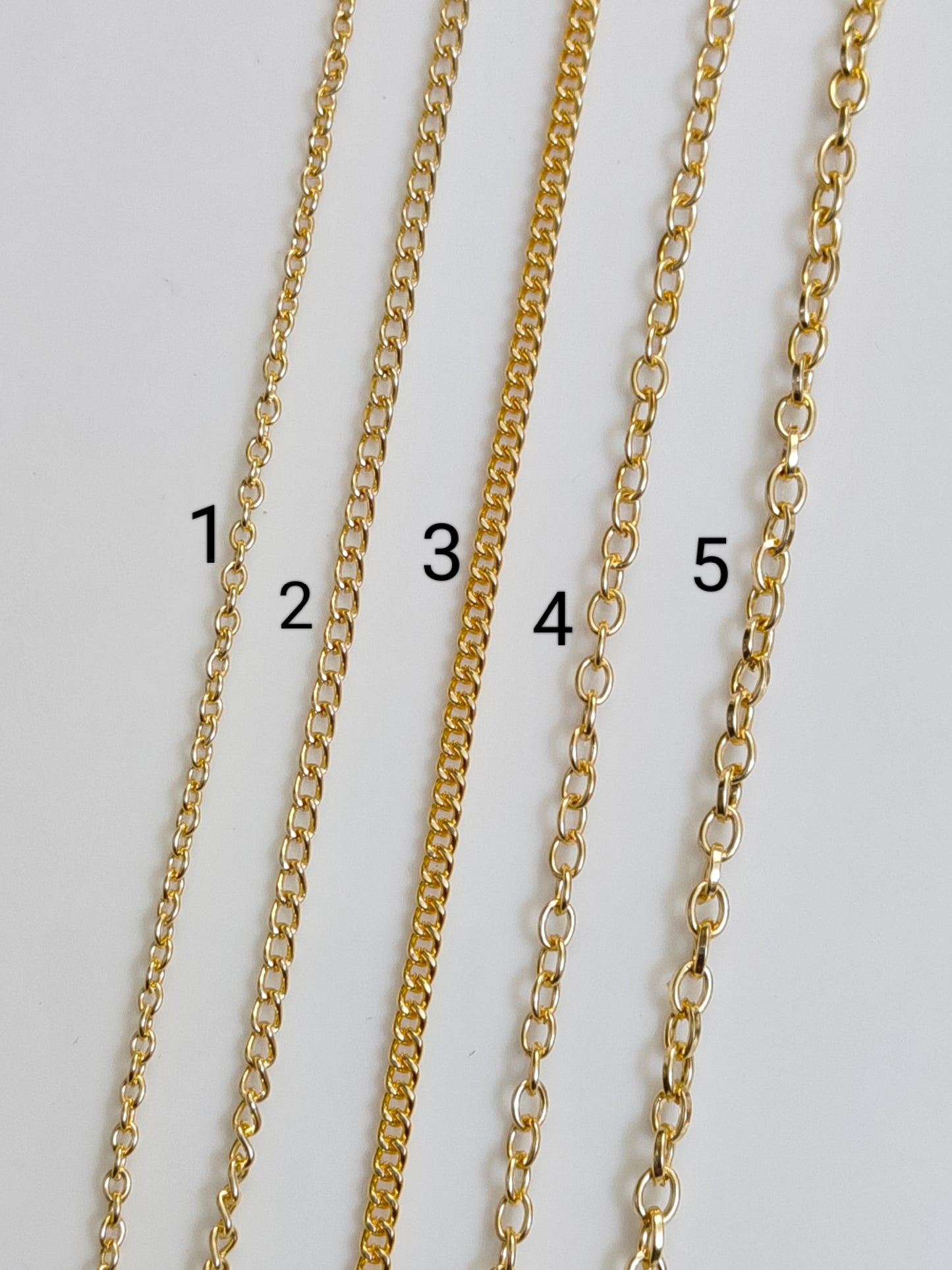Gold Chain Without Connectors - 25g