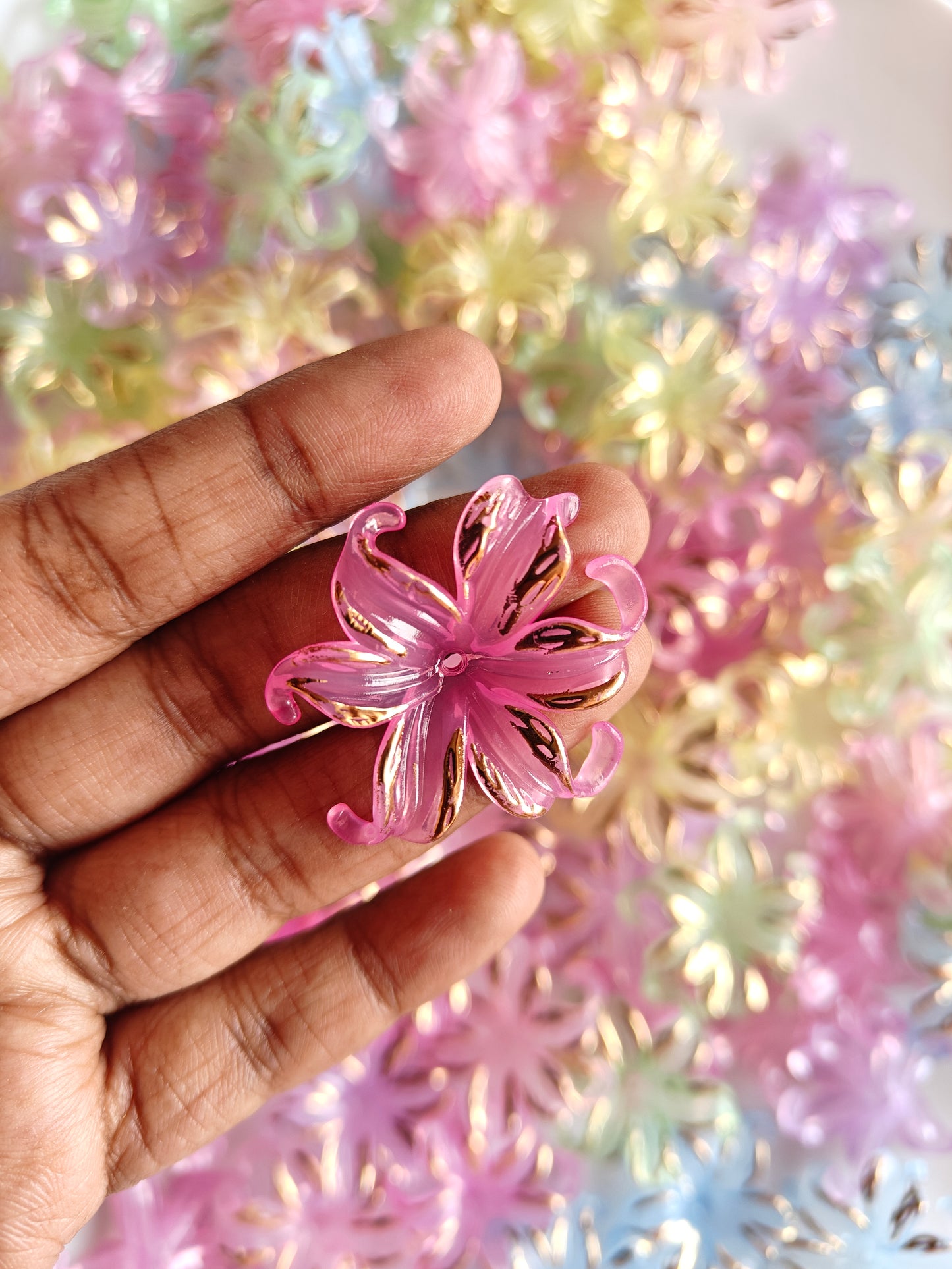 Acrylic Multicolor Flower - 20g