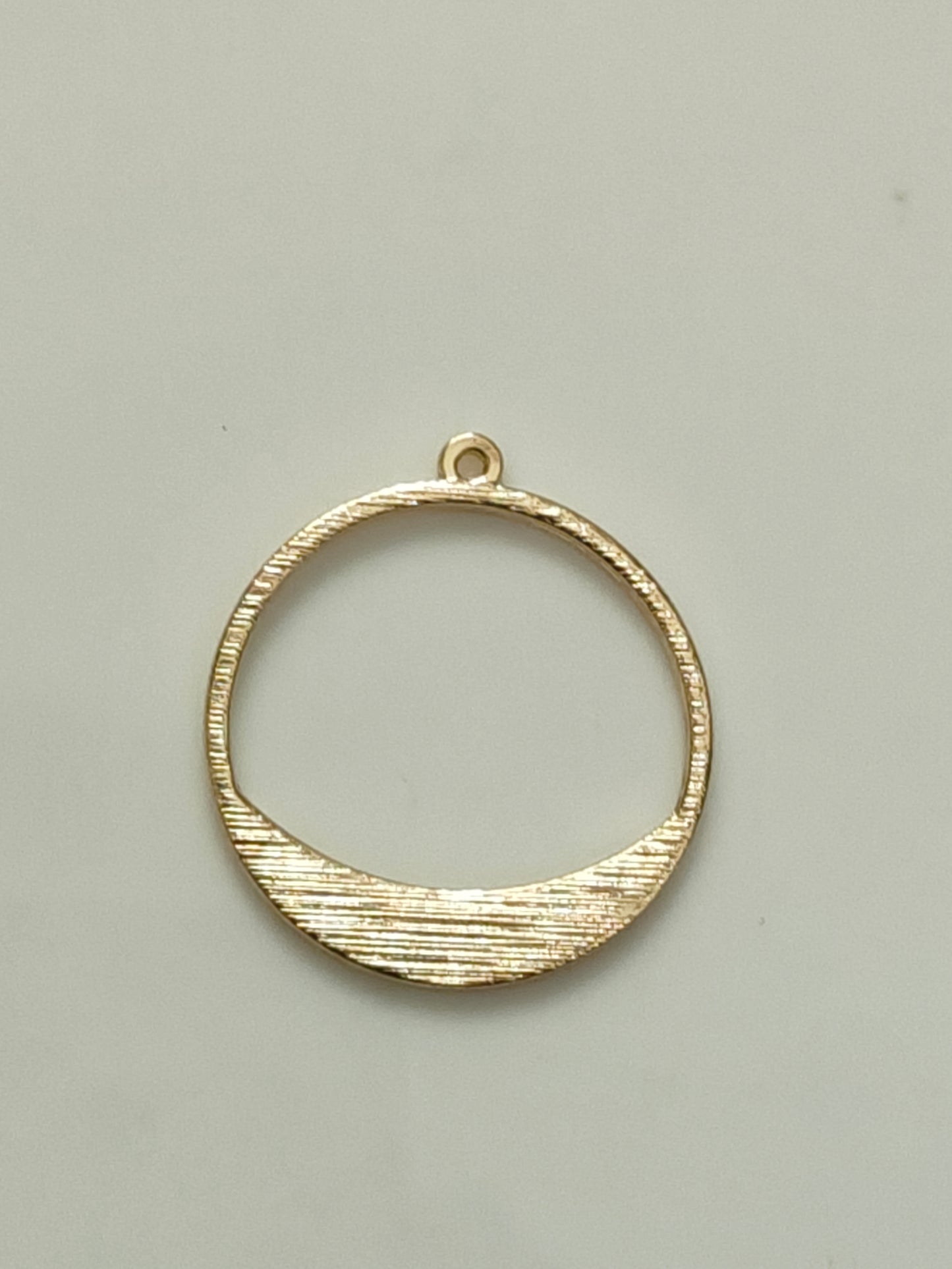 Circle Open Bezel 28*30mm - 1 Piece