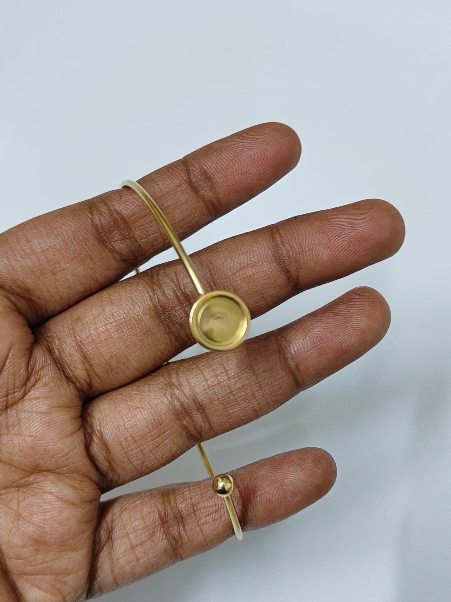 Single Head 8mm Adjustable Bracelet - 1 Piece - Design 4