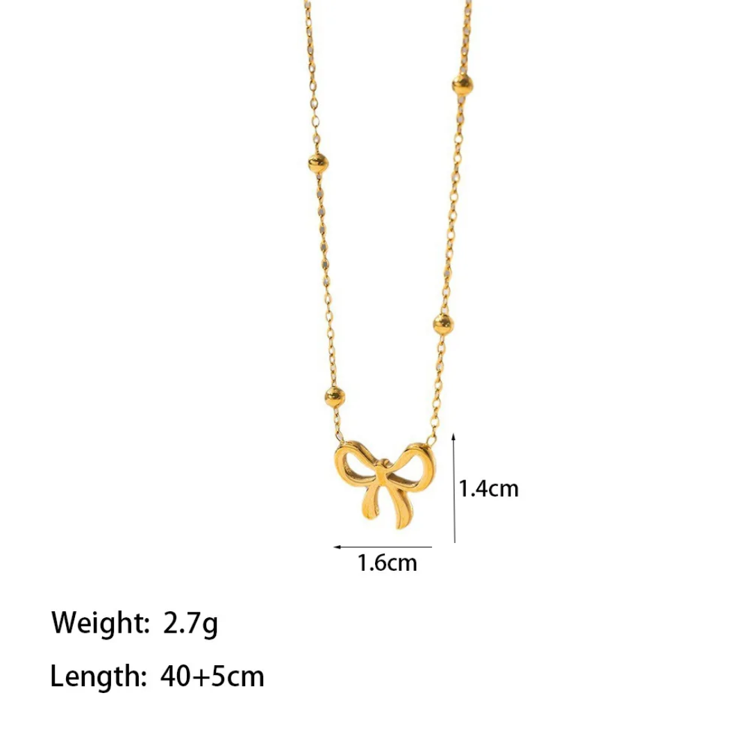 Bow Ball Chain