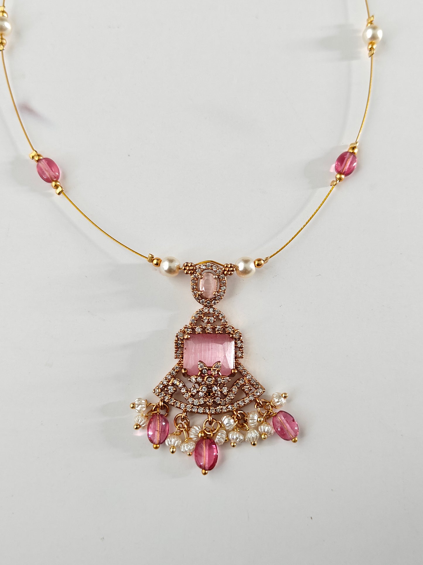 Pink Square Invisible Chains