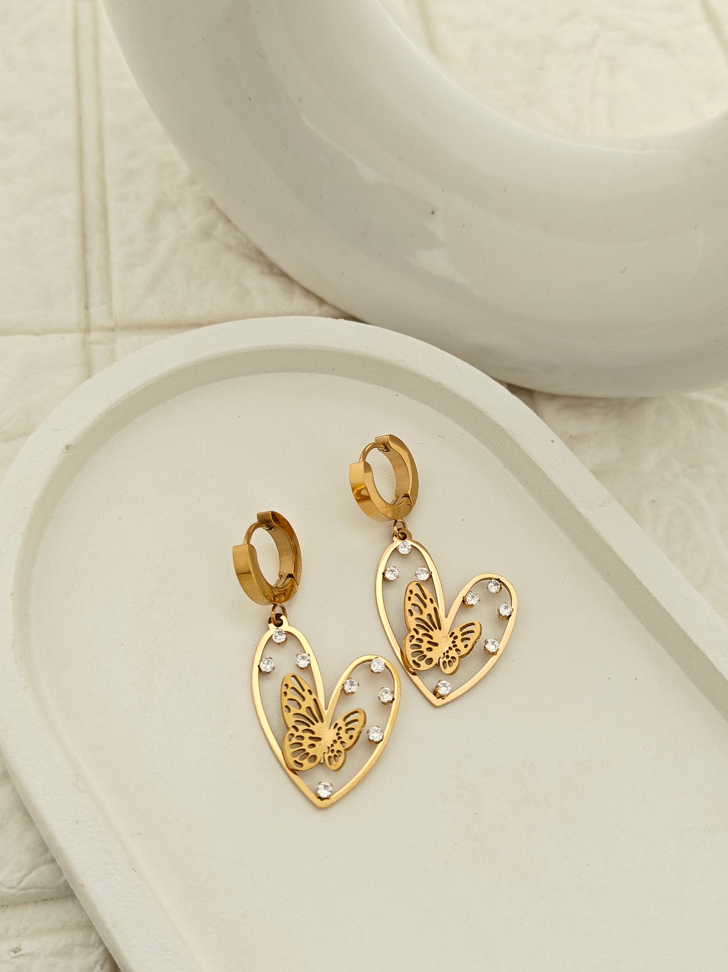 Heart Winggy Hoops