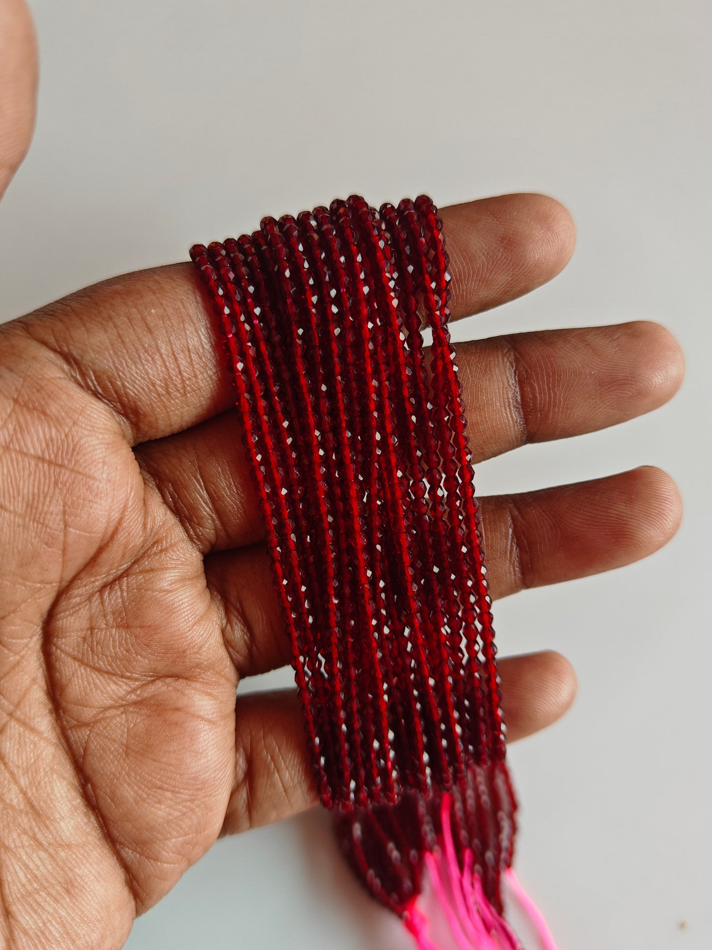 Maroon 2mm Hydro Beads