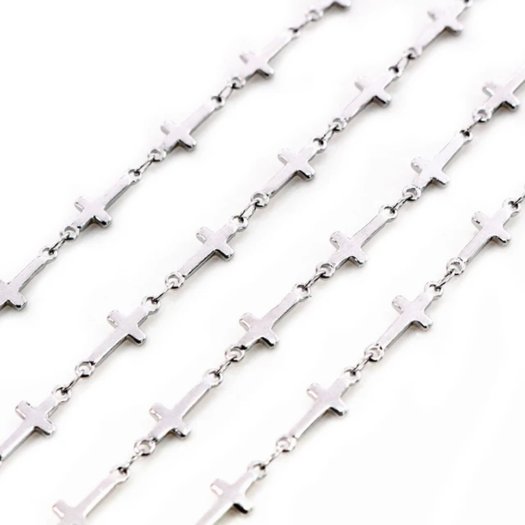 Stainless Steel Link Chains - 45-50 cms