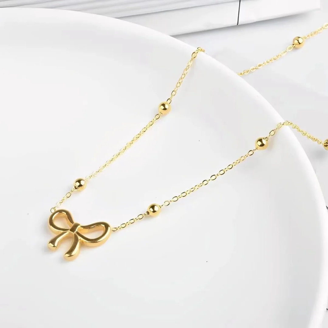 Bow Ball Chain