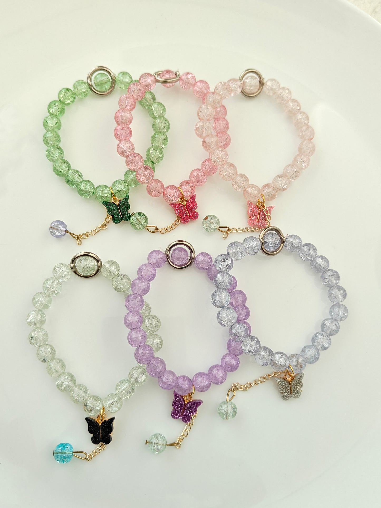 Beaded Butterfly Bracelet