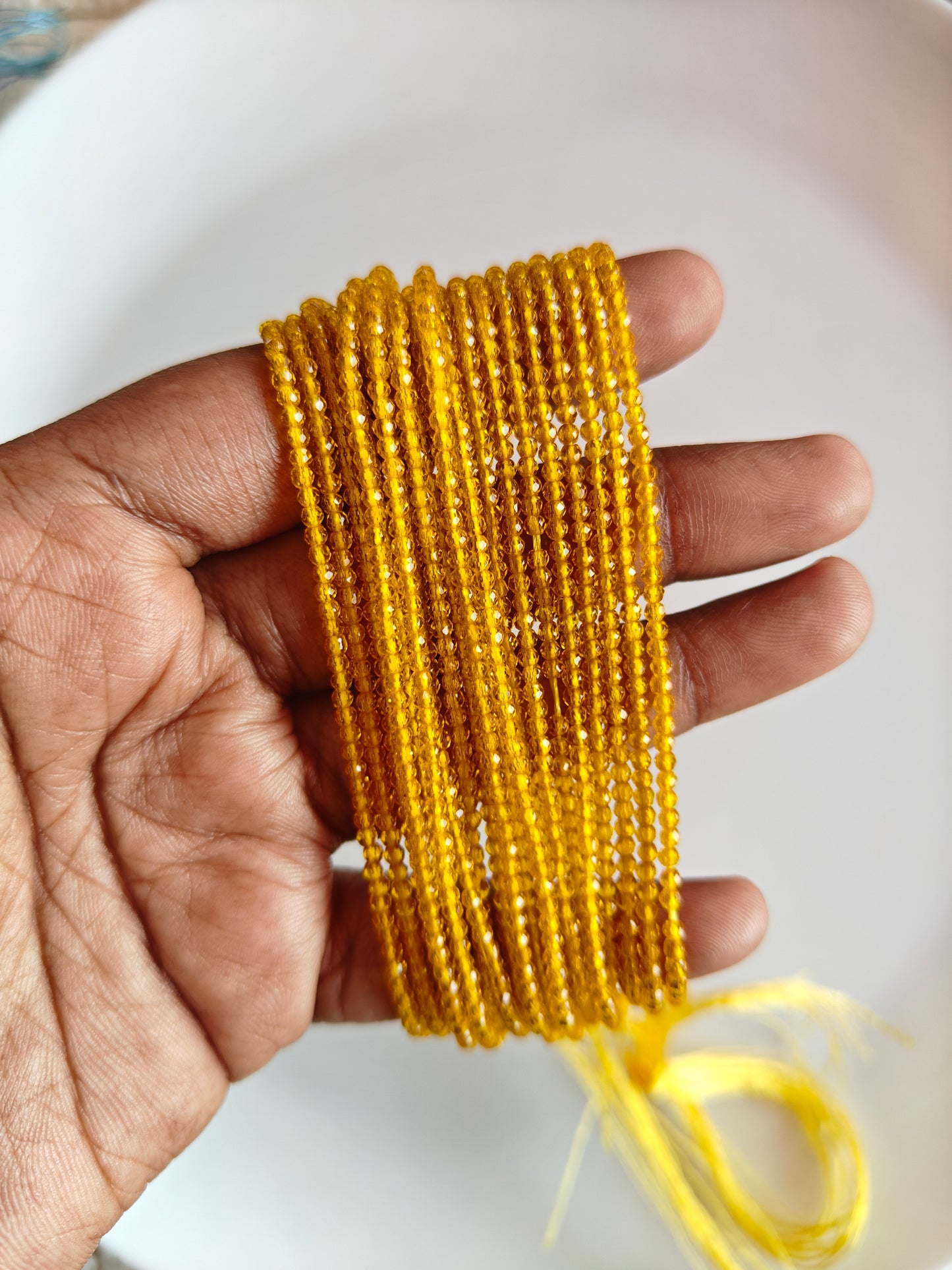 Yellow 2mm Hydro Beads