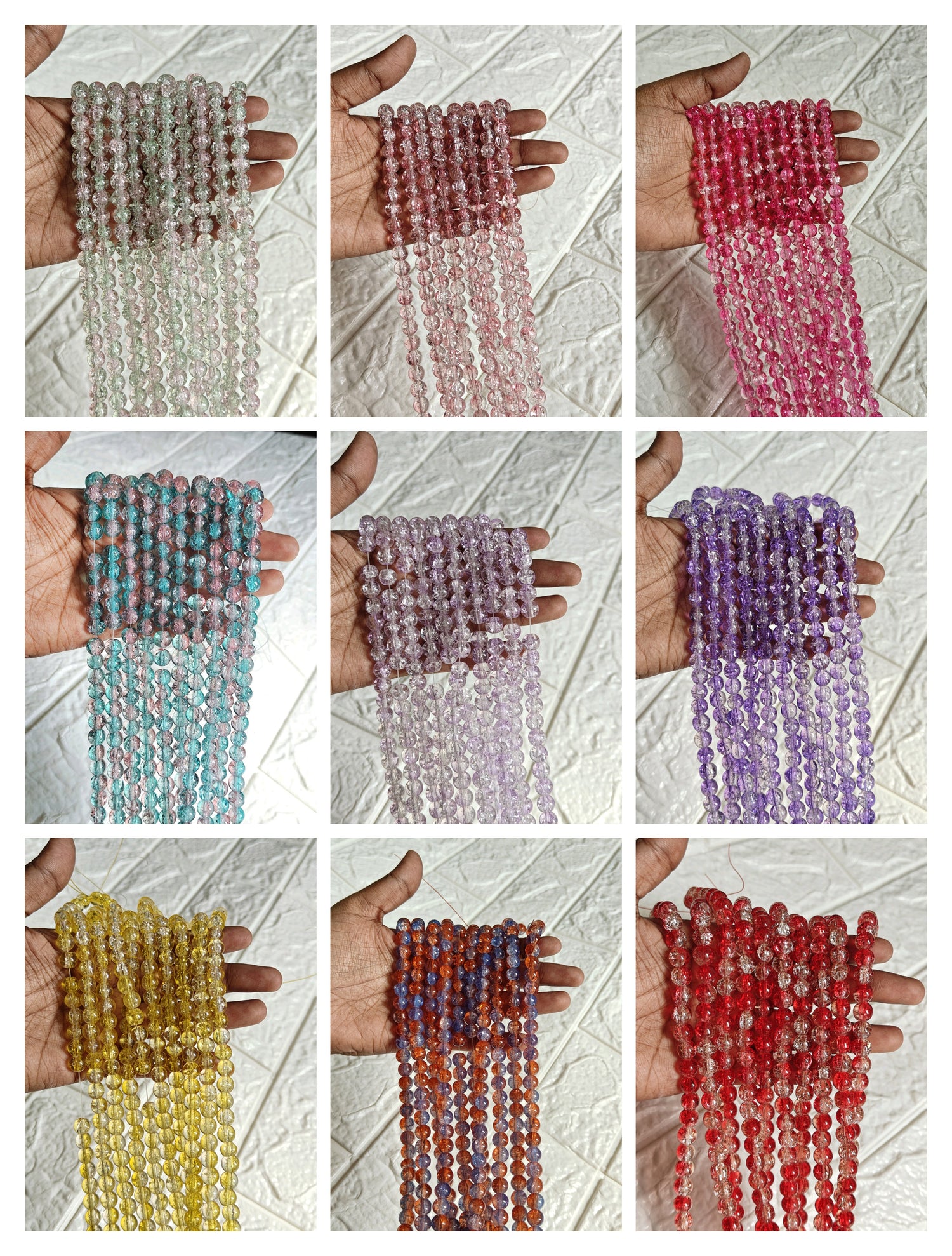 Crackle Beads