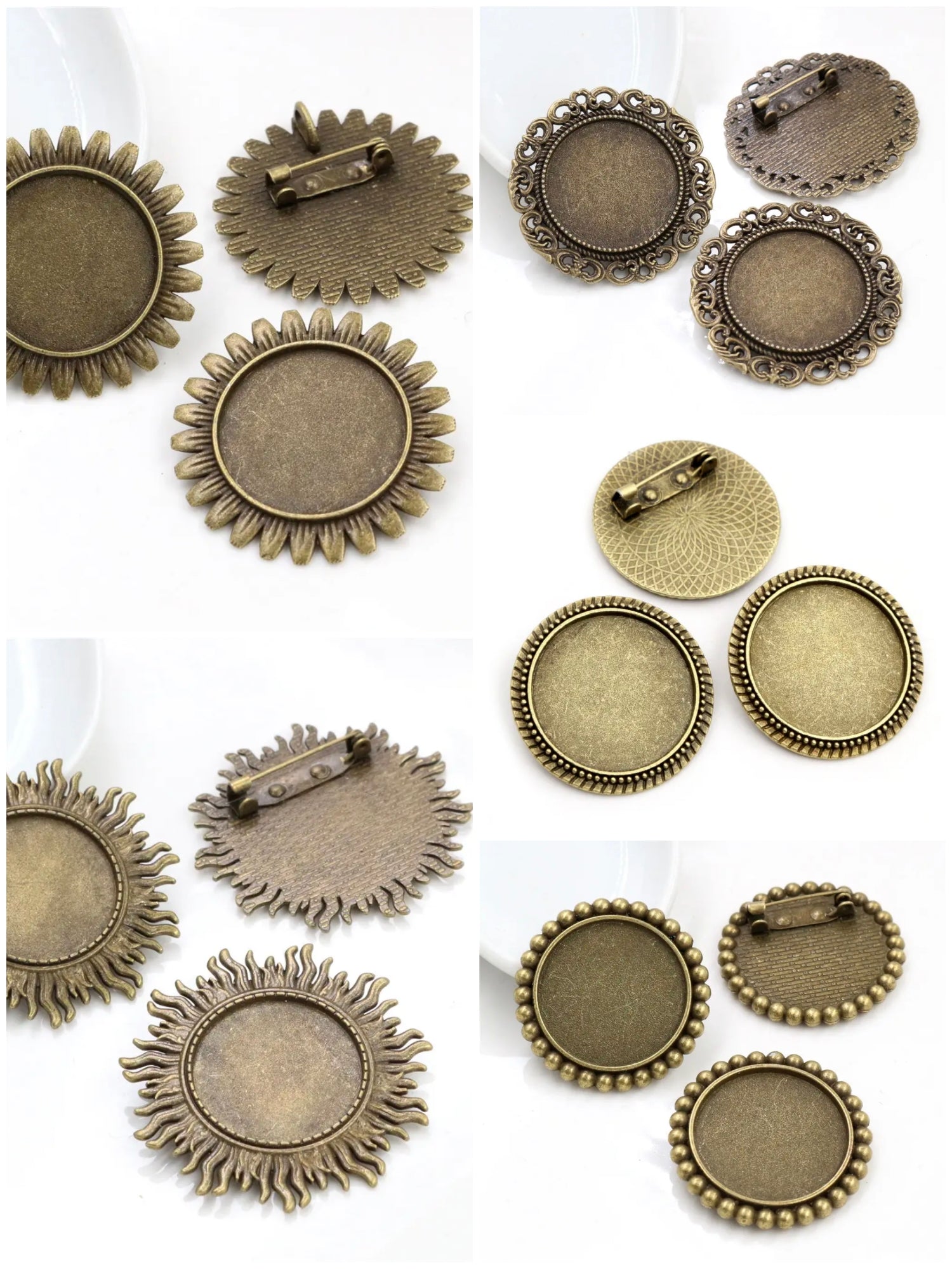 Brooch Bases