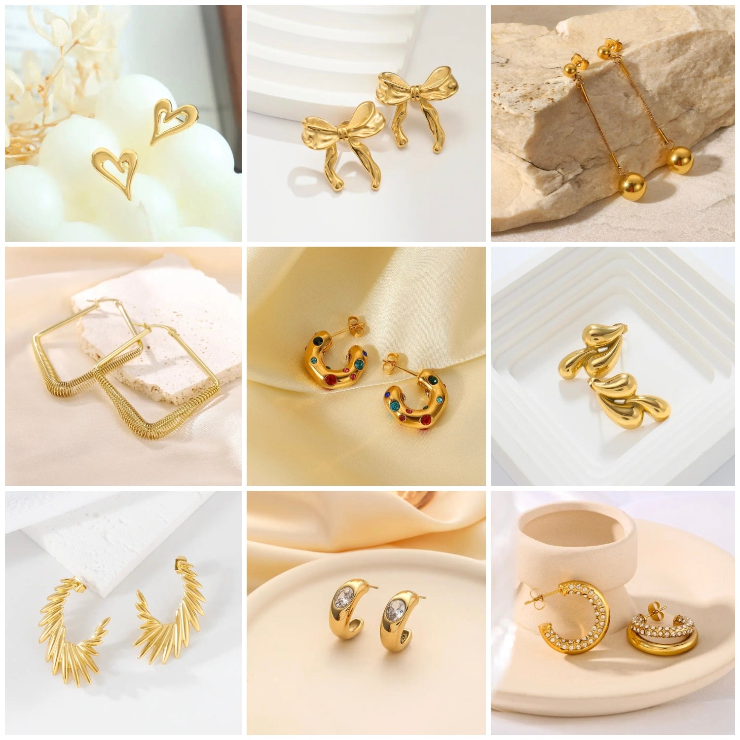 Anti Tarnish Earrings