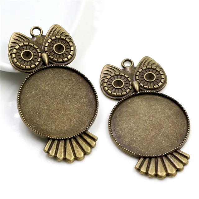 Owl Blank Base 30mm - 1 Piece