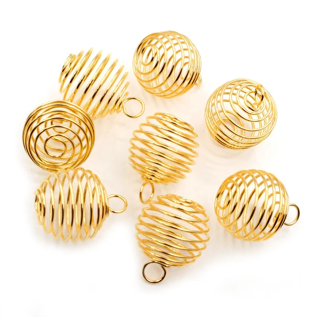 Spiral Bead Cages - 1 Piece