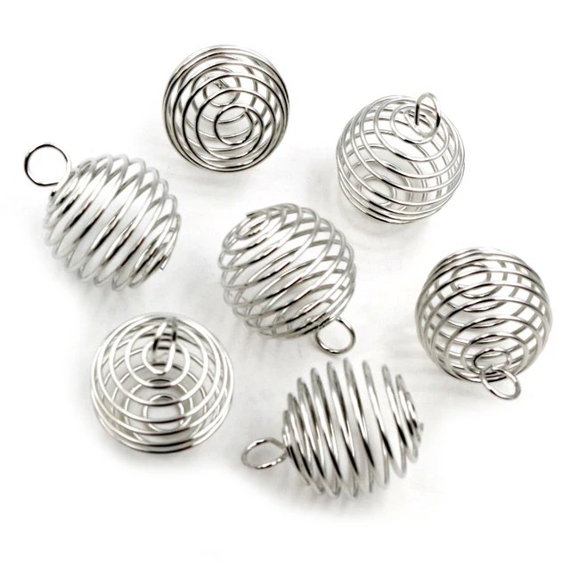 Spiral Bead Cages - 1 Piece