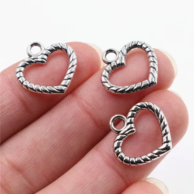 Heart Bezel 17*17mm - 1 Piece