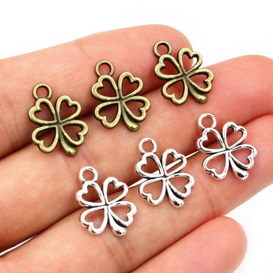 Clover Leaf Charm 17*13mm - 1 Piece