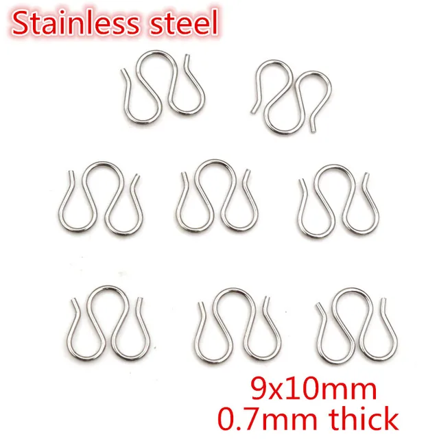 W Shape End Clasp Hooks - 1 Piece